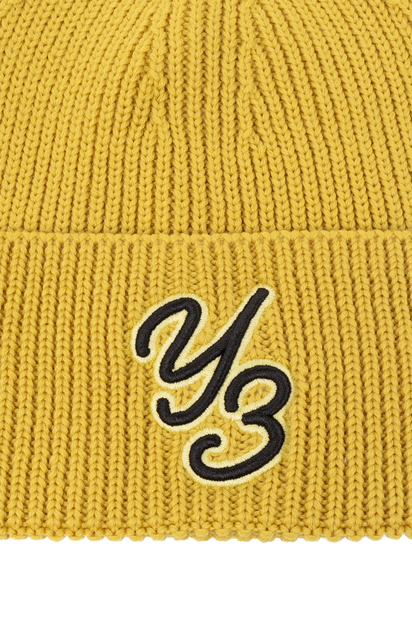 Yellow Beanie with logo Y-3 Yohji Yamamoto - Vitkac Canada